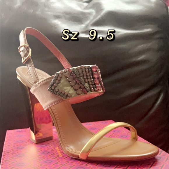 Tory Burch chunky heels - Picture 1 of 2